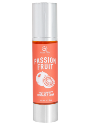 2 en 1 Lubrifiant et huile de massage fruit de la passion chauffant
